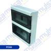 Thumbnail TABLERO PLASTICO EXTERIOR IP65 -  24 MODULOS - 305x359x98mm0